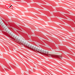 Hot Sale Custom Solid <b>Men's</b> Swim Shorts Quick Dry Eco-Friendly Beach <b>Trunks</b> with Front Logo Drawstring OEM Available - Product Image 5