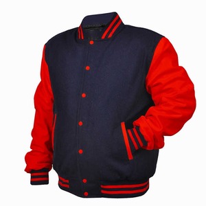 New fashion design collection varsity <b>jackets</b> for <b>men</b> wool & <b>Leather</b> made varsity <b>jacket</b> for <b>men</b> - Product Image 5