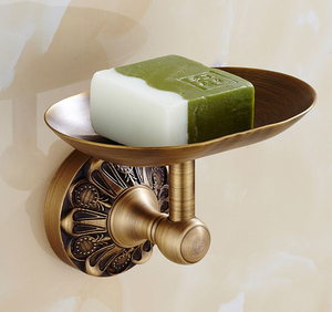 High Quality Brass <b>Soap</b> <b>Holder</b> Royal Design Wall Mounted Bathroom Accessory Set for Home Hotel Washroom Used - Product Image 1