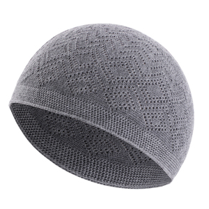 Gorro islámico Kufi para hombre, gorro de oración musulmán, Taqiyah, Takke, cómodo, para Eid y Ramadán - Product Image 4