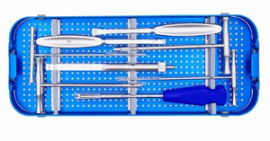 Basic <b>Small</b> Fragment Orthopedic Instrument Set with Sterilization <b>Box</b> Complete Surgical <b>Tools</b> for Bone Fixation Procedures - Product Image 3