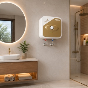 Chauffe-eau électrique carré de 30 litres pour salle de bain, prix de gros usine vietnamienne, modèle Rossi Pisa Square 30 - Product Image 1