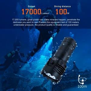 Lampe de <span class=keywords><strong>plongée</strong></span> Ripsshine HF3 17000lm, portée de <span class=keywords><strong>plongée</strong></span> de 100 mètres, lampe de <span class=keywords><strong>plongée</strong></span>, batterie Li-ion 32000mAh 46950 - Product Image 4
