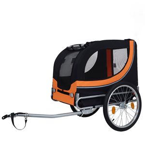 Passeggino per Cani Tutto Terreno con Telaio in Acciaio Resistente, Capacità 30 kg, Pieghevole per Campeggio e Jogging - Product Image 4