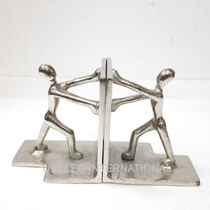 Sujetalibros Decorativos con Diseño de Corona Antigua para Estantes, Sujetalibros con Diseño Artístico de Corona Real Única para Sostener Libros, Resistentes - Product Image 2