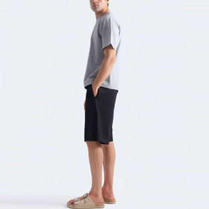 เสื้อยืดไหล่ผ้าโพลีเอสเตอร์/ ผ้าฝ้ายใส่ได้ทั้งชายและหญิงทรงพอดีตัวปกติแห้งเร็วแบบปรับแต่งได้ - Product Image 5