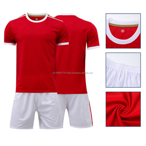 Maillot et short de football personnalisés de qualité supérieure, respirants, 100% polyester, vente directe d'usine - Product Image 2