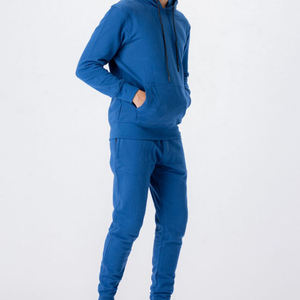 Sudadera con Capucha Deportiva Informal para Hombre, Diseño Personalizado, 100% Algodón, Felpa Transpirable, Cintura Elástica, Estampado Sólido - Product Image 1