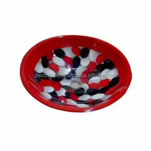 Bol en résine écologique pour la décoration intérieure pour l'affichage de bonbons ou comme pièce décorative élégante - Product Image 4