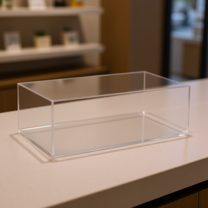 Vietnam Manufacturer's Premium Clear Front Corrugated Acrylic Window Counter Display <b>Box</b> <b>Shadow</b> <b>Box</b> Category - Product Image 3