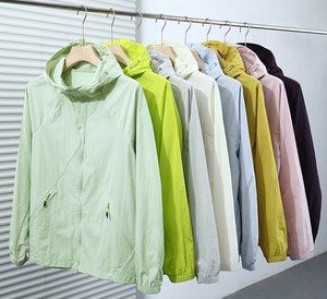 High Quality Custom Logo Nylon Unisex <b>Wind</b> <b>Breaker</b> Jackets Men's Women Outdoor Sports Jackets Plus Size Windbreaker Jacket - Product Image 6