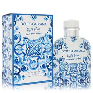 Dolce & Gabbana Light Blue Summer Vibes per Uomo Eau De Toilette Spray - Product Image 1
