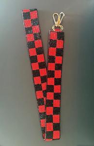 Sangles de sac personnalisées brodées à la main indiennes, ornées de perles, pour le Mardi Gras – Design tendance et magnifique pour sacs transparents – Vente chaude - Product Image 2