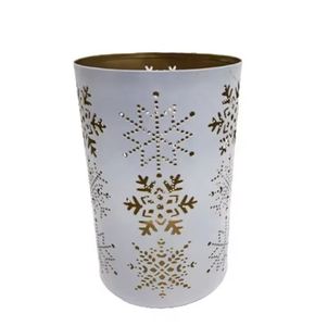 Luxury Votive Silver With Gold Foil Finished Votive Candle Holder Handmade - Product Image 4