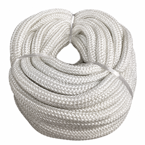 Corda Intrecciata in Fibra di Vetro per Componenti di Sigillatura Industriale - Product Image 1