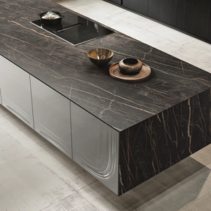 JY Project Custom Modern Luxury MDF Kitchen <b>Cabinets</b> <b>Wall</b>-<b>Mounted</b> Ready-to-Install Full Set with Sink Eco-Friendly Made Vietnam - Product Image 5