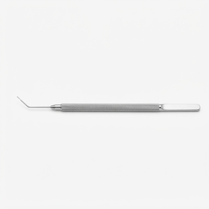 Curette ophtalmique réutilisable Singer Sweep pour gauchers avec pointe en forme de palette et manche angulaire pour le polissage des capsules en chirurgie de la cataracte - Product Image 5