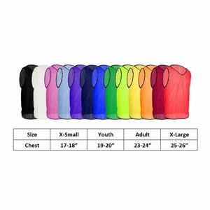 Soccer <b>Training</b> <b>Bib</b> Reversible Practice Jersey Sleeveless Team Number Vest Custom Logo for Football Basketball - Product Image 6