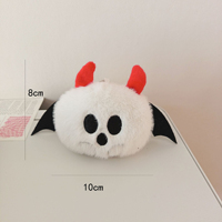 En gros Jouets en peluche d'Halloween : Poupée citrouille fantôme, Animal en peluche amusant, Pendentif en peluche araignée et chauve-souris, Ornement à suspendre, Porte-clés