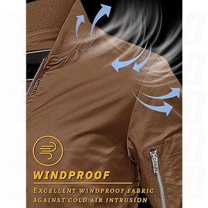 Blousons Bomber Premium Personnalisés – Blouson Delta Brodé avec Doublure en Satin – Broderie Lettres Grecques pour Hommes – Fil Chenille - Product Image 3