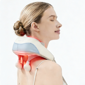 Elektrischer Shiatsu Tragbarer Tiefengewebe-Massagegerät mit Knet- und Klopf-Funktion für Nacken, Schultern und Rücken mit Wärmefunktion - Product Image 1