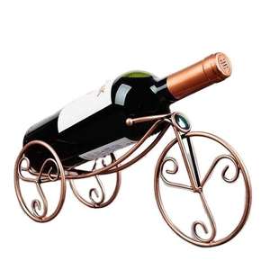 Porte-bouteilles à vin en métal plaqué or pour bar, hôtel, restaurant, accessoires, porte-bouteilles à champagne multiples, porte-bouteilles à vin - Product Image 2