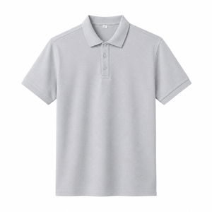 Nueva Llegada: Camiseta Polo Premium Gris para Hombre, Manga Corta, Estilo Casual para Golf, Marca Personalizada, OEM, Etiqueta Privada - Product Image 1