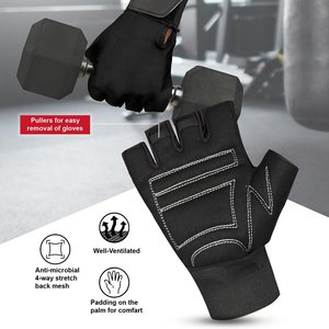 Gants d'entraînement sportifs pour la musculation et la fitness fonctionnelle avec fermeture à scratch sécurisée – Gants athlétiques premium pour l'entraînement - Product Image 3