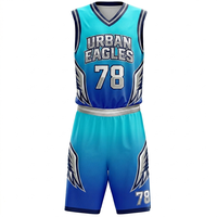 Uniforme de Baloncesto Profesional de Malla 100% Poliéster Transpirable de Alta Calidad, Personalizado OEM/ODM, Uniforme de Baloncesto Unisex para Clubes y Equipos de la NBA