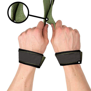 Correas de Cuero para Levantamiento de Pesas con Diseño en Forma de 8, Equipo de Fitness a Precio Económico, Anax Sports Antideslizantes y Personalizables - Product Image 2