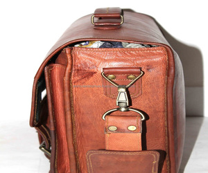 New Real Goat <b>Leather</b> <b>Briefcase</b> Bag High Quality Business Genuine Goat <b>Leather</b> Shoulder Messenger Bags Office Handbag Laptop Bag - Product Image 4