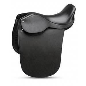 Silla de Montar Inglesa de Cuero de Alta Calidad para Salto y Doma, Diseño Ligero y Duradero, Talla Personalizada, Cómoda - Product Image 1