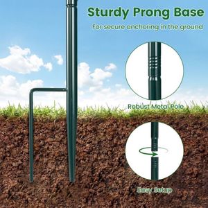 Mangiatoia per Uccelli da Esterno con Grande Capacità e Design Anti-Scoiattolo per il Birdwatching in Giardino - Product Image 5