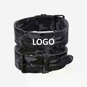 Ceinture de musculation en cuir réglable de haute qualité avec logo personnalisé, taille et couleur au choix, boucle de puissance, unisexe, support OEM - Product Image 1