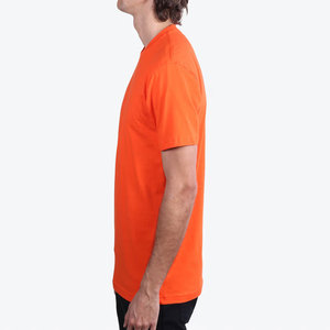 T-shirt homme coupe classique en coton, manches courtes, 100% coton peigné ringspun, jersey fin 32 fils. - Product Image 6