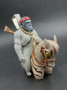 จี้ฮิปฮอปรูปม้ากอริลลาสุดเท่ ประดับเพชรโมอิสซาไนต์คุณภาพสูง ผลิตจากเงินแท้ 925 - Product Image 4