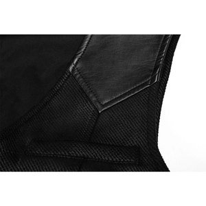 Chaleco Victoriano Steampunk Gótico de Metal y Cuero Sintético con Paneles en Contraste, Elegante para Bodas, 2026 - Product Image 6