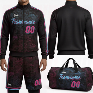 ชุดบาสเก็ตบอลแบบกำหนดเอง แพ็คเกจเสื้อเจอร์ซีย์ตาข่ายระบายอากาศ เสื้อฝึกซ้อม กระเป๋า ถุงเท้า ชุดวอร์ม ชื่อทีม เบอร์ทีม - Product Image 4