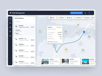 Software de Gestión de Flotas con Rastreo GPS de Vehículos, Planificación de Rutas y Análisis para Logística Empresarial