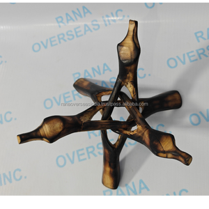 ฐานวางไม้คุณภาพพรีเมียมรูปงูเห่าสำหรับคริสตัลบำบัด พร้อมฐานไม้แกะสลักลายเชื่อมต่อกันสำหรับเปลือกหอยเป๋าฮื้อ - Product Image 6