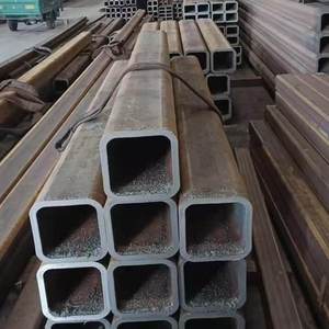 ท่อเหล็กกลวงรูปสี่เหลี่ยมผืนผ้า เหล็กกล้าคาร์บอน สำหรับงานก่อสร้าง - Product Image 1
