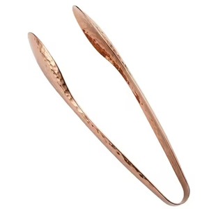 Pince à sucre argentée de petite taille avec extrémités à griffes, pince à glace, pince de service, outil de cuisine et de bar, idéale pour les fêtes et les buffets - Product Image 1