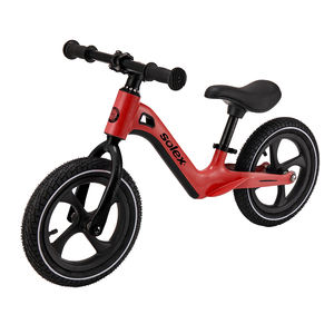 Vélo d'équilibre pliable SOLEX 12 pouces en alliage de magnésium léger pour enfants et tout-petits - Poids max. 30 kg - Cadre de vélo d'apprentissage sécurisé - Product Image 1