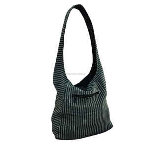 Usine directe élégant Vintage bohème coton dame sac à bandoulière été Hobo Chic Design ample espace femmes Hobo sac - Product Image 5