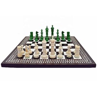 Jeu d'échecs en os de chameau fabriqué à la main de haute qualité jeu d'échecs en os fait à la main pièces d'échecs en os avec étui de rangement pour adultes et enfants
