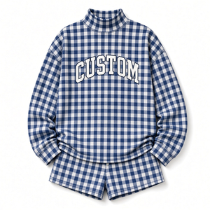 Oversized <b>Women's</b> Causal Fashion Long Sleeve <b>Shorts</b> <b>Set</b> Custom Letter Printed Casual Two Piece <b>Top</b> Fashion <b>Women</b> <b>Set</b> - Product Image 1