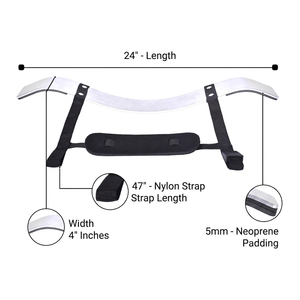 XYPEX CORPORATION Accesorio de Fitness Acolchado y Contorneado de Neopreno Ajustable para Bíceps, Ideal para Curl y Aislamiento Muscular - Product Image 3