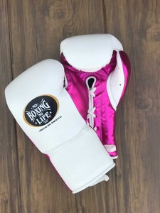 Gants de boxe professionnels style NBNL, faits main en cuir, pour sparring - Product Image 5