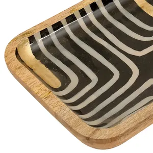 Plateau de présentation en métal fait main de luxe pour les collections de décoration intérieure de boutiques, les designers d'intérieur, les architectes et les détaillants haut de gamme - Product Image 5
