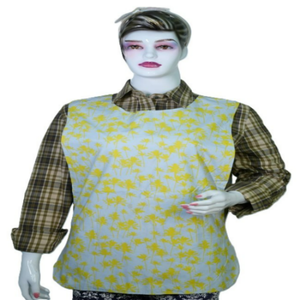 Tablier de cuisine personnalisé en coton sans manches pour femme, lavable, avec poches, en toile imperméable, pour la cuisson - Product Image 1